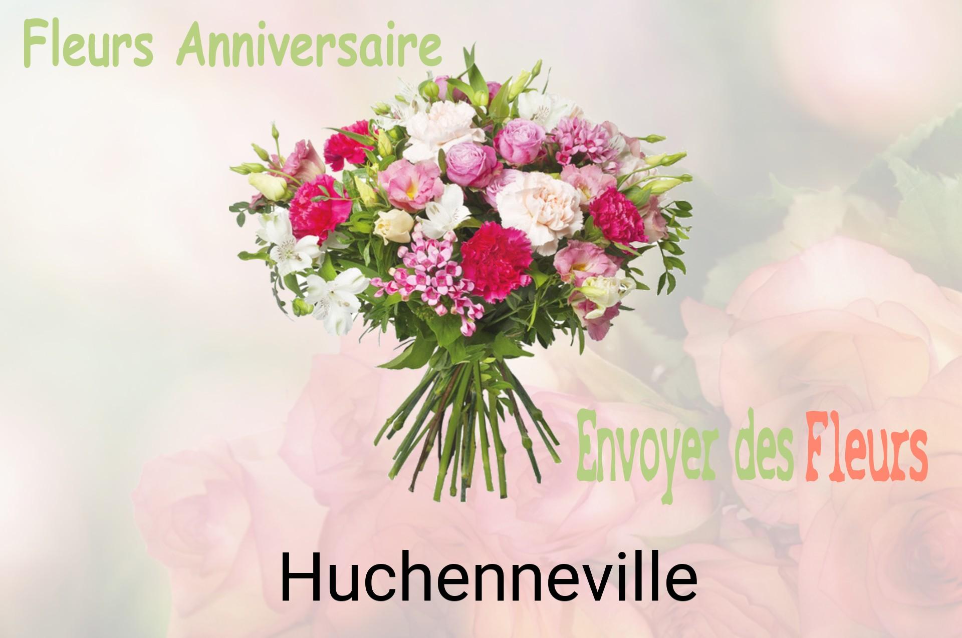 Bouquet de fleurs d’anniversaire livré à Huchenneville