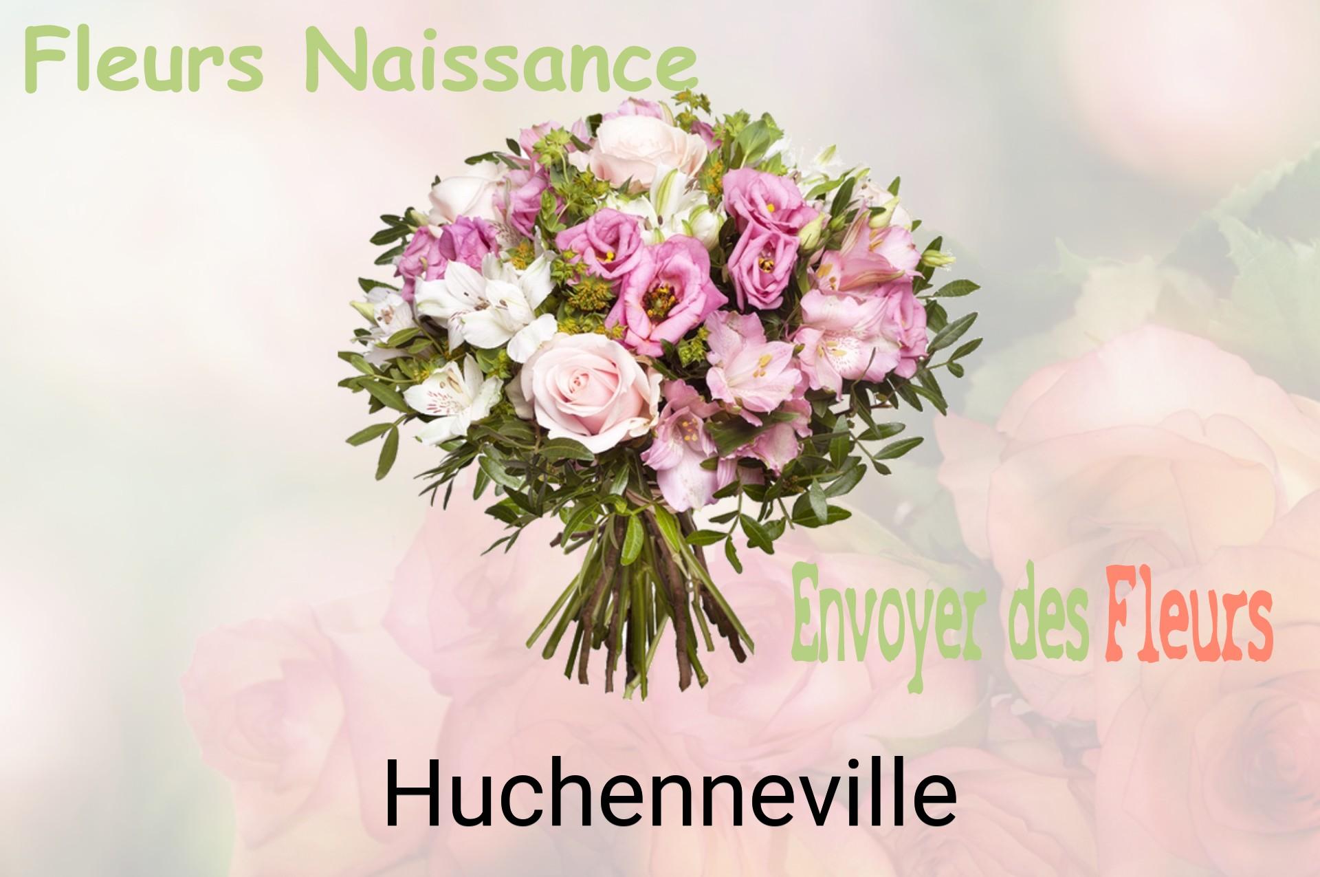 Bouquet de fleurs de naissance livré à Huchenneville
